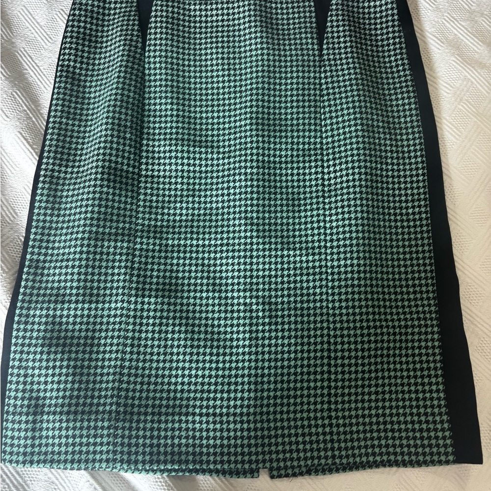 Carlisle Green and Black Pencil Skirt for Work